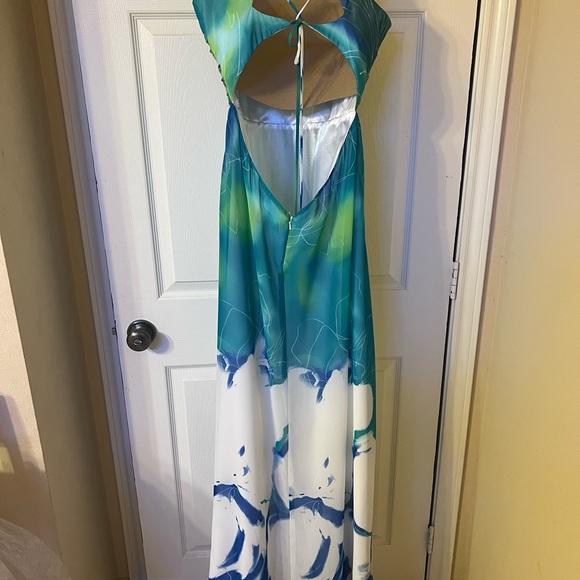 Hailey by Adrianna Papell Floral Evening gown - Picture 3 of 4